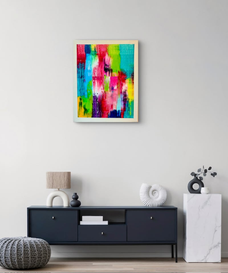 抽象 油絵 F3 | nuancebeans