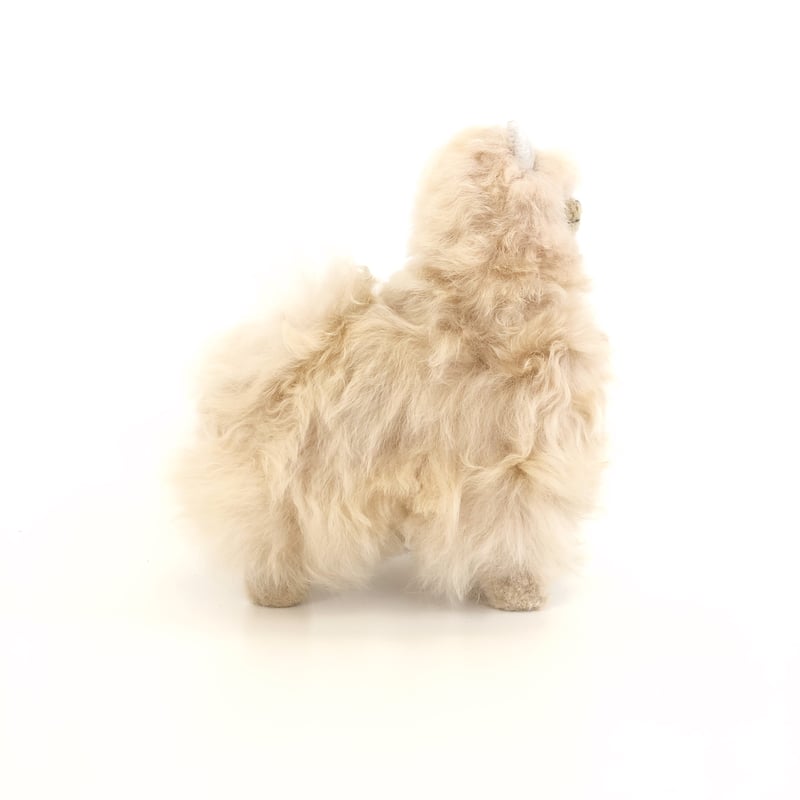 ELVANG (エルヴァン) Alpaca Teddy bear ぬいぐるみ Beige
