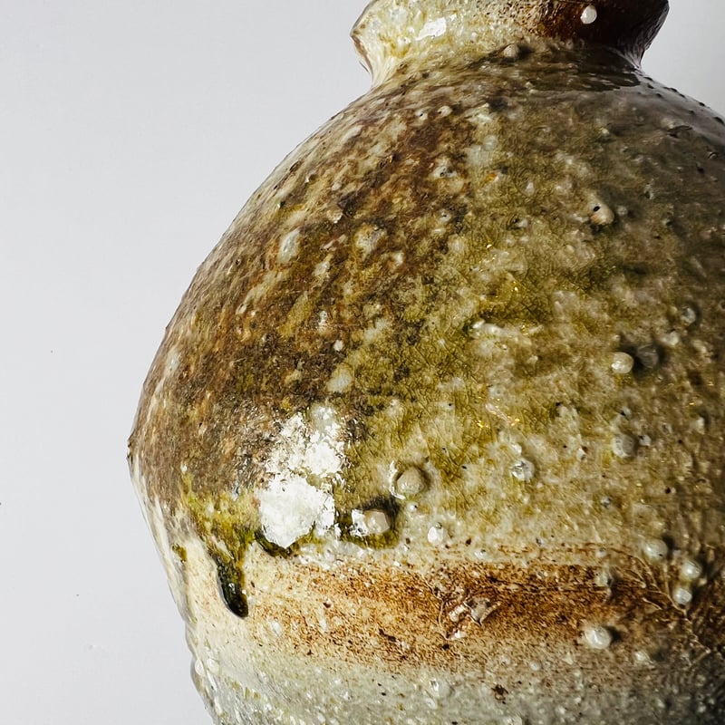 T−23 辻村史朗 信楽蹲（うずくまる） 共箱付 T-23 Shiro Tsujimura S