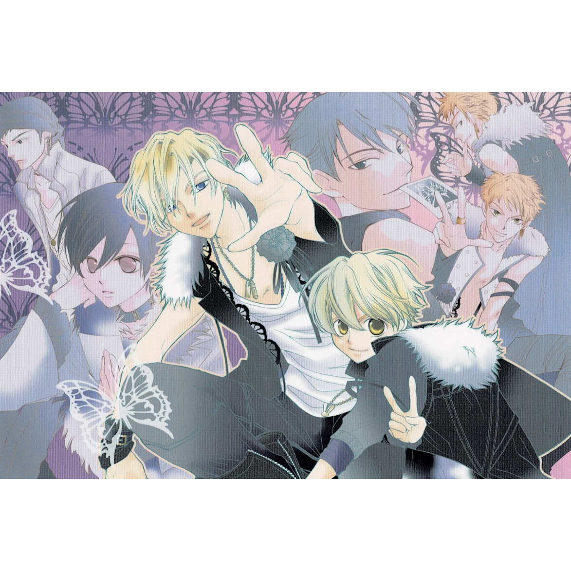 葉鳥ビスコ『桜蘭高校ホスト部』 LaLa40周年記念原画展 ポストカード