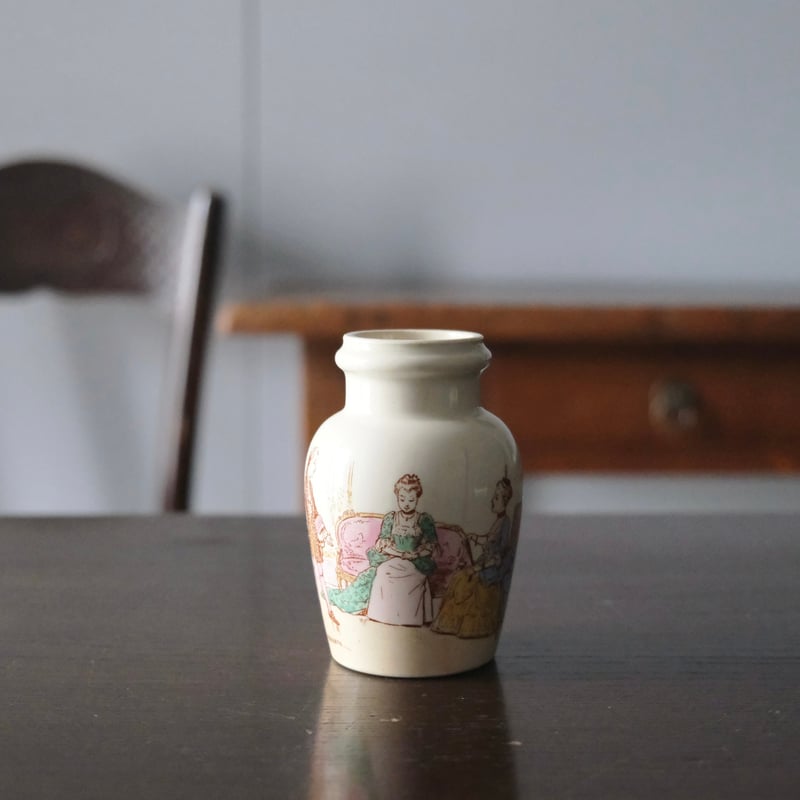 Lunéville リュネヴィル マスタードポット h9.8cm フランス