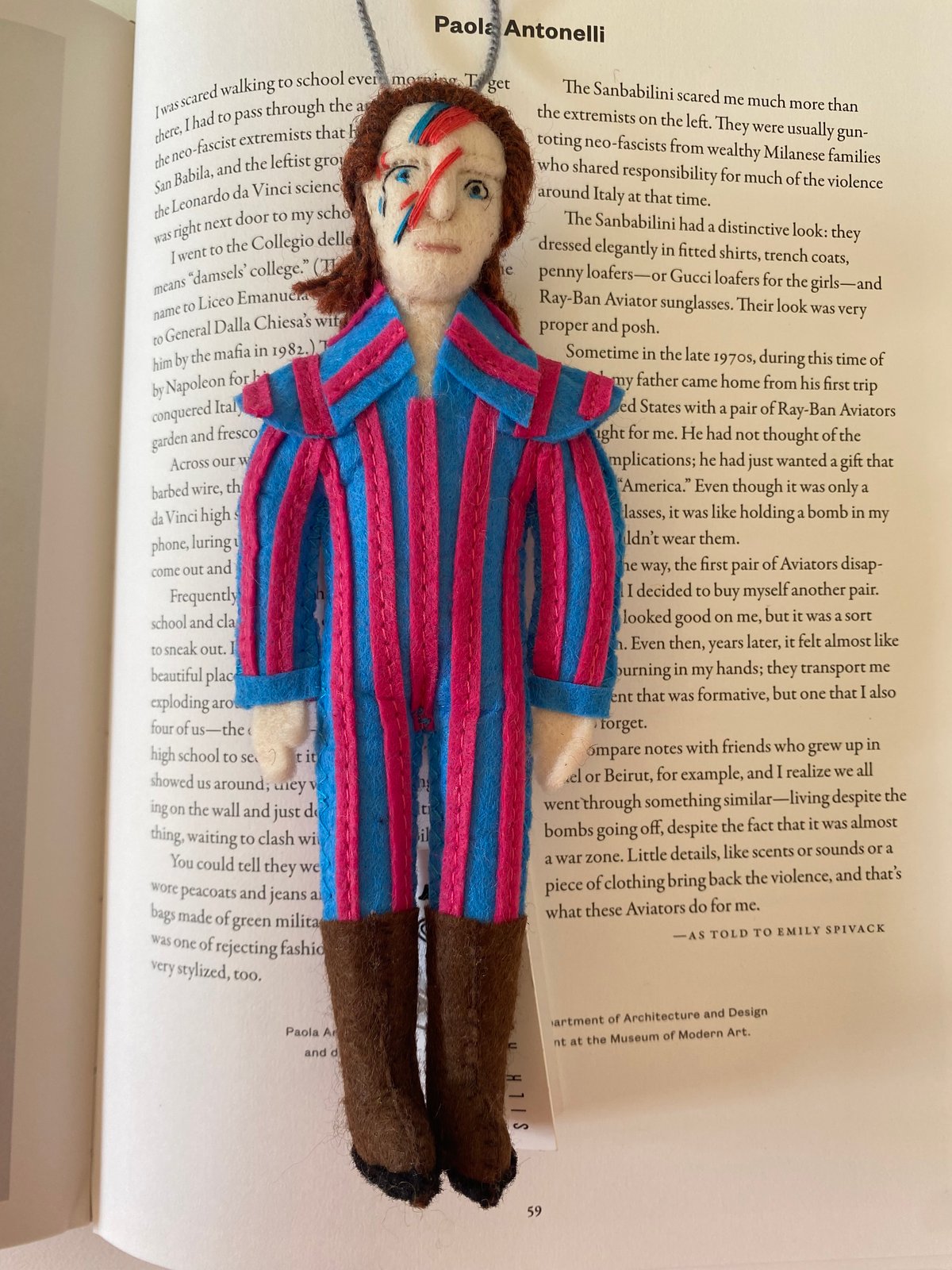 David Bowie Ornament | sister market.