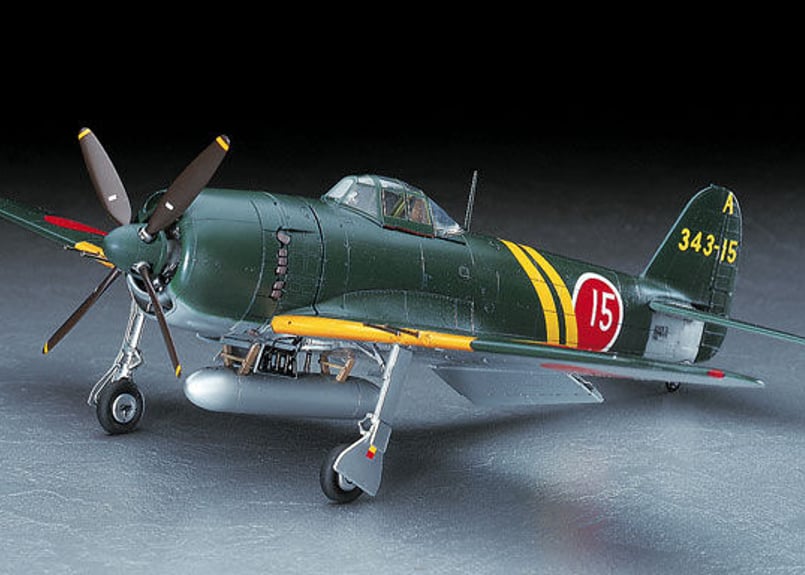ハセガワ 1/48 航空機 JT73 川西 N1K2-J 局地戦闘機 紫電改 “前期型” |