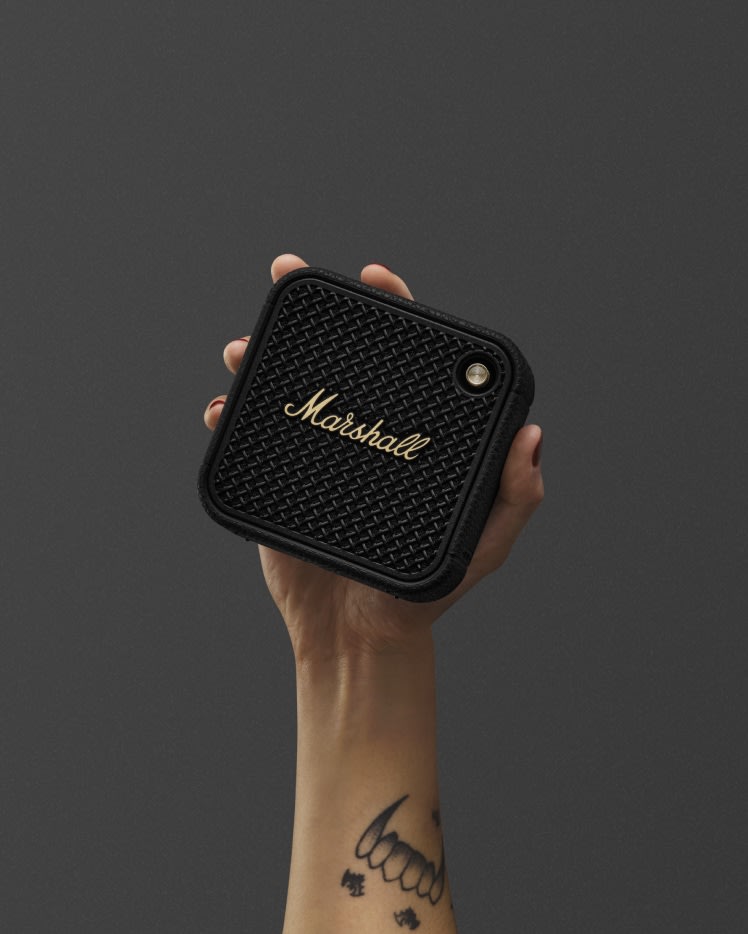 Willen II Black and Brass - ポータブルスピーカー | Marshall.com