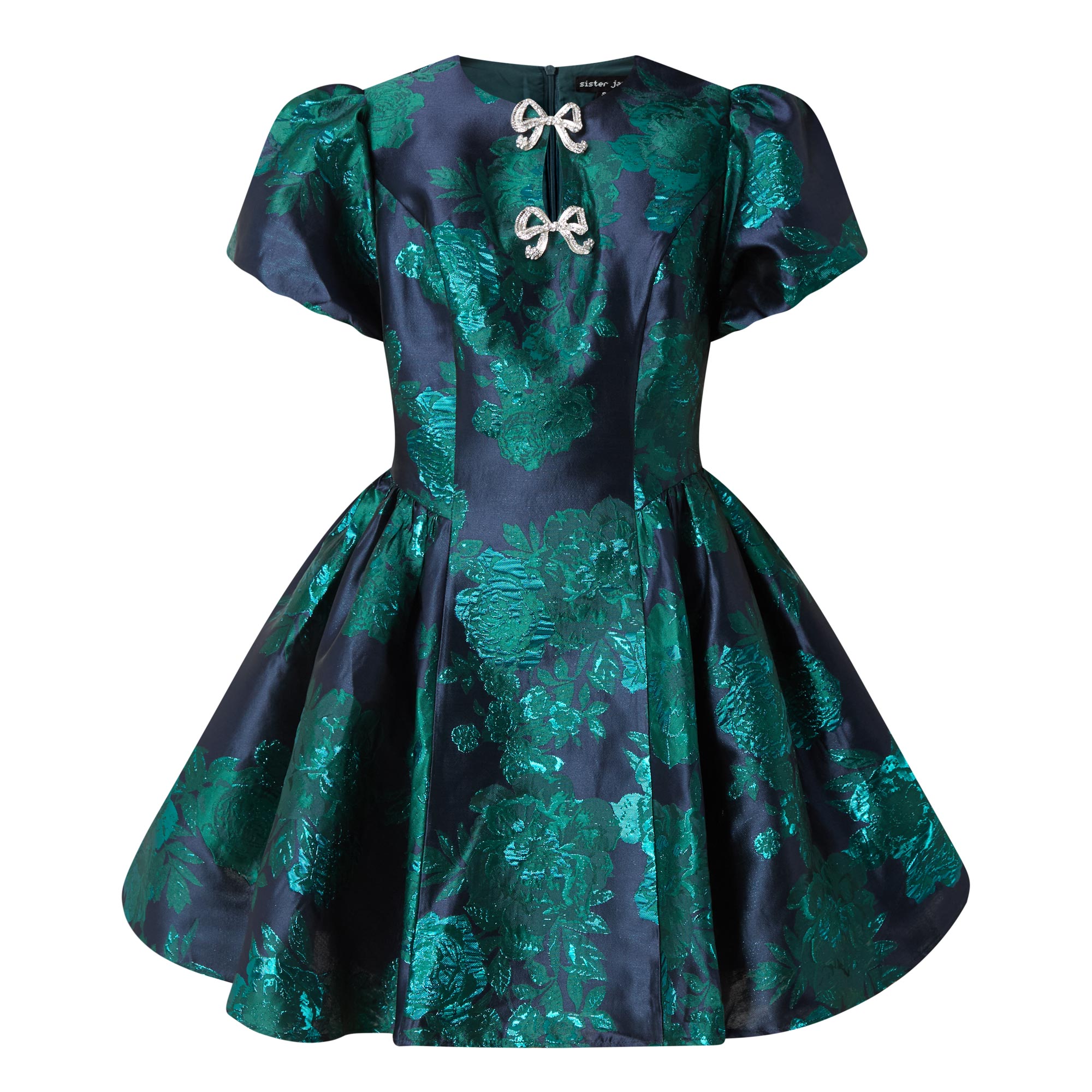 SISTER JANE Lili Jacquard Mini Dress