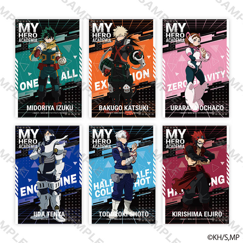 僕のヒーローアカデミア ポストカードセット 7期新ビジュアル【YTE公式