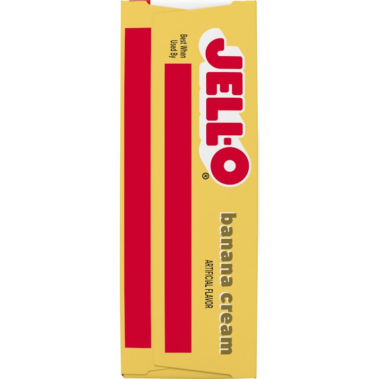 Jell-O Banana Cream Artificially Flavored Instant Pudding & Pie