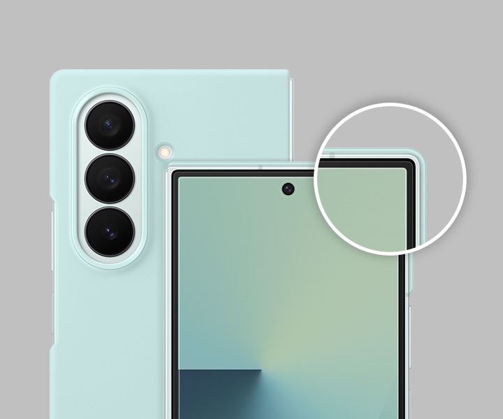 Galaxy Z Fold7 Silicone Case ミント | ケース・カバー | Samsung