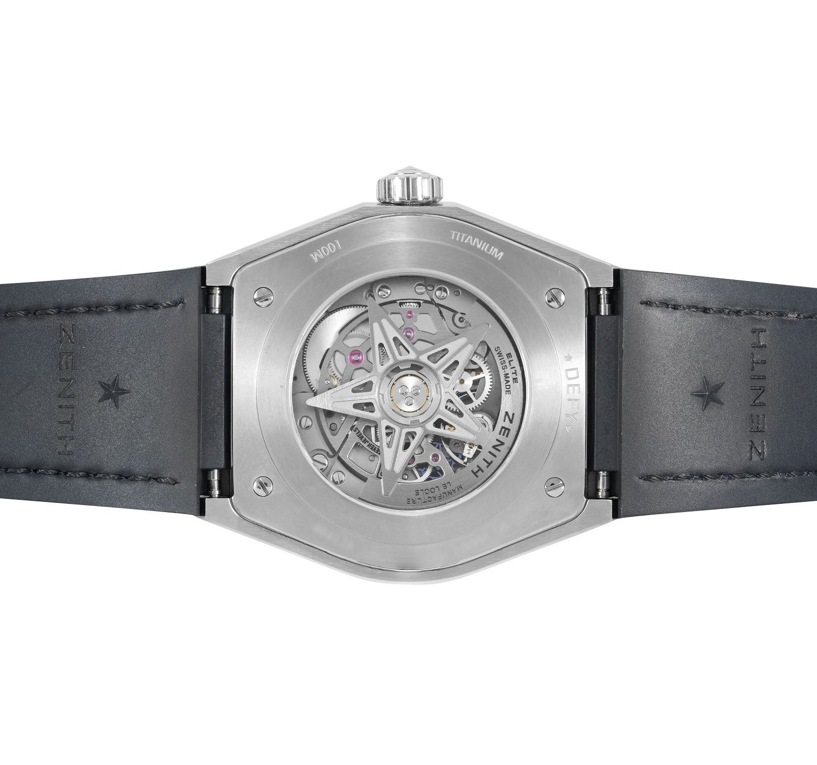 Pre-Owned Zenith Defy Men Watch in Skeleton Colour Dial