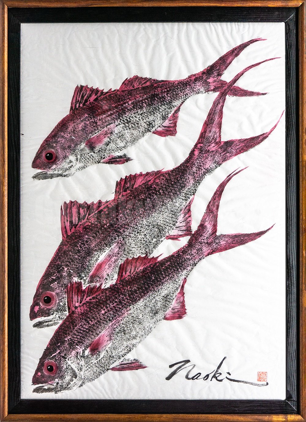 Framed Originals — Gyotaku By Naoki