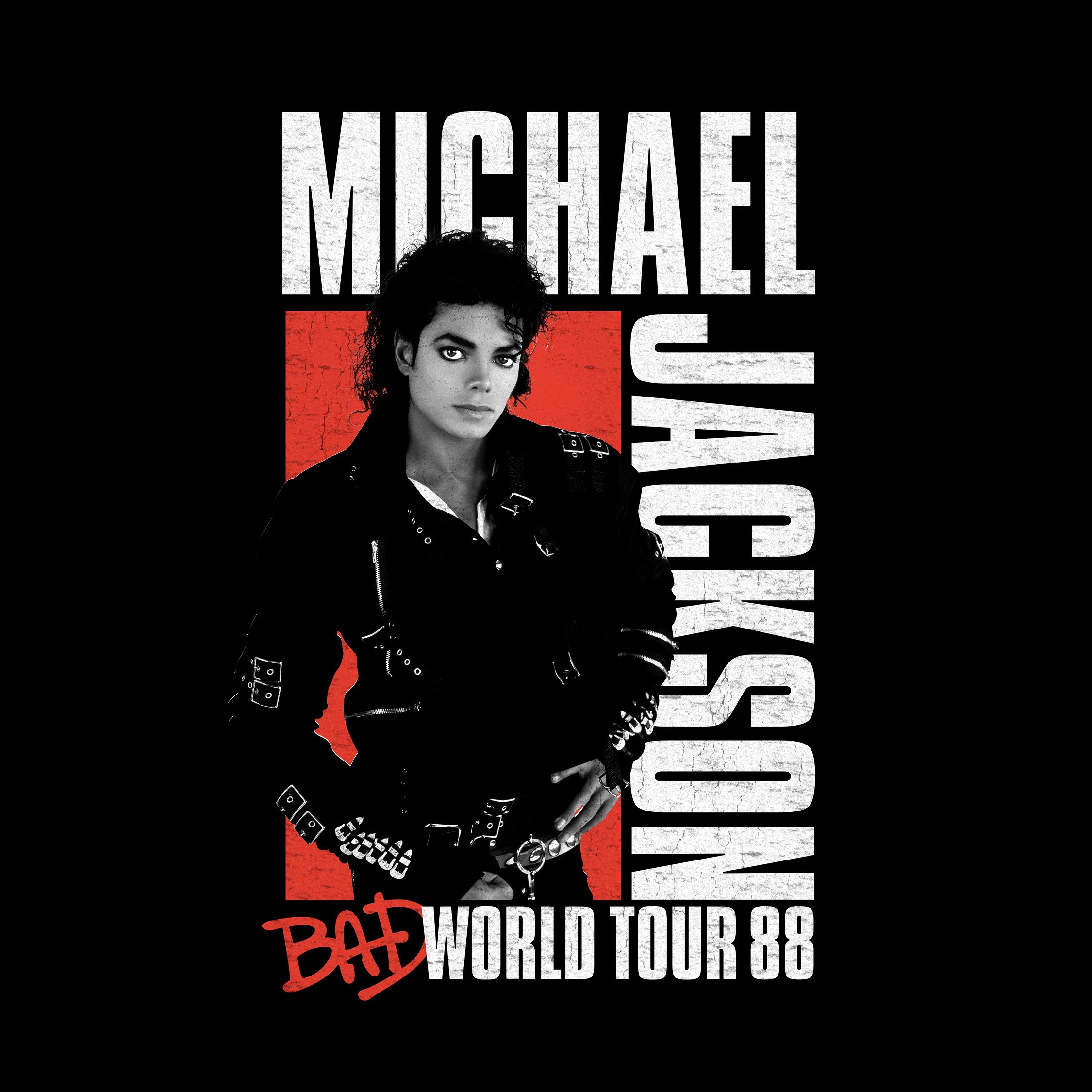 Michael Jackson 宣伝用リーフレット（1988年来日記念メダル用