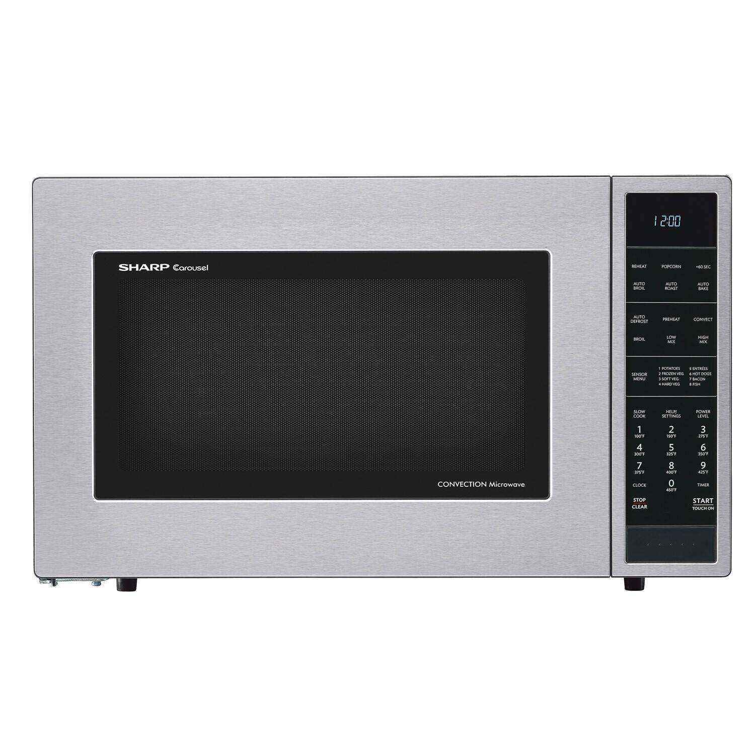1.5 cu. ft. Sharp Carousel Convection Microwave - SMC1585BS