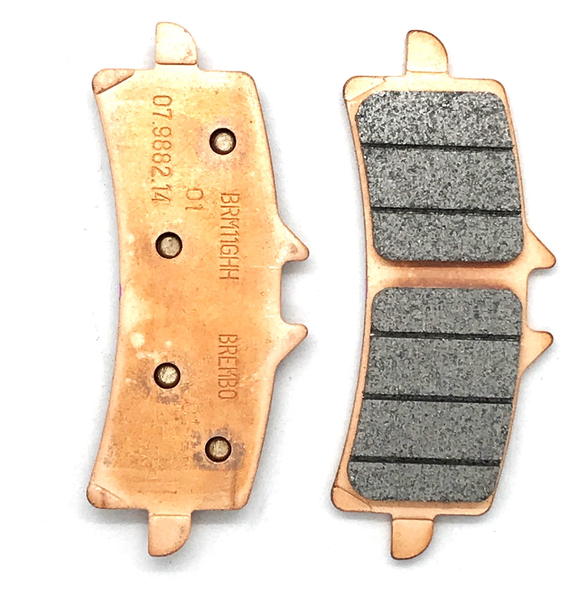 Conjunto Pastilha Freio Dianteira Zx-10R 2017/2020 Ninja H2 Z1000R