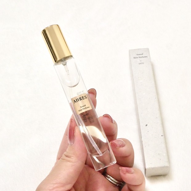 清潔感のある大人の香り。AHRES(アーレス)の「SAYU(サユ)」は肌に