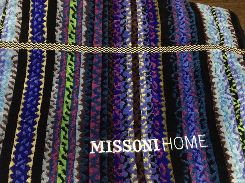 新品】MISSONI×今治タオル【新品】ストリシア高級タオルケット