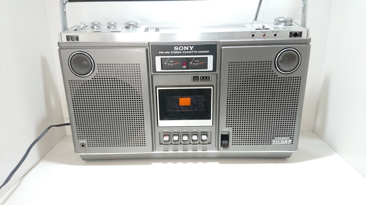 ソニー FM/AMステレオラジカセ CF-6500Ⅱ ZILBA'P
