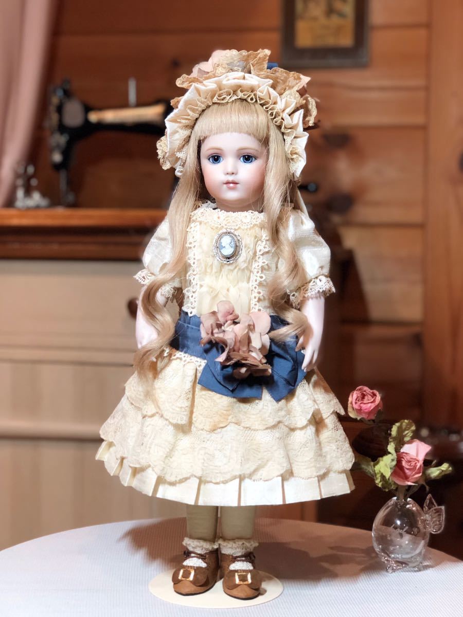 アンティーク ビスクドール ベティ 貴重 アンティークビスクドール BT 27㎝