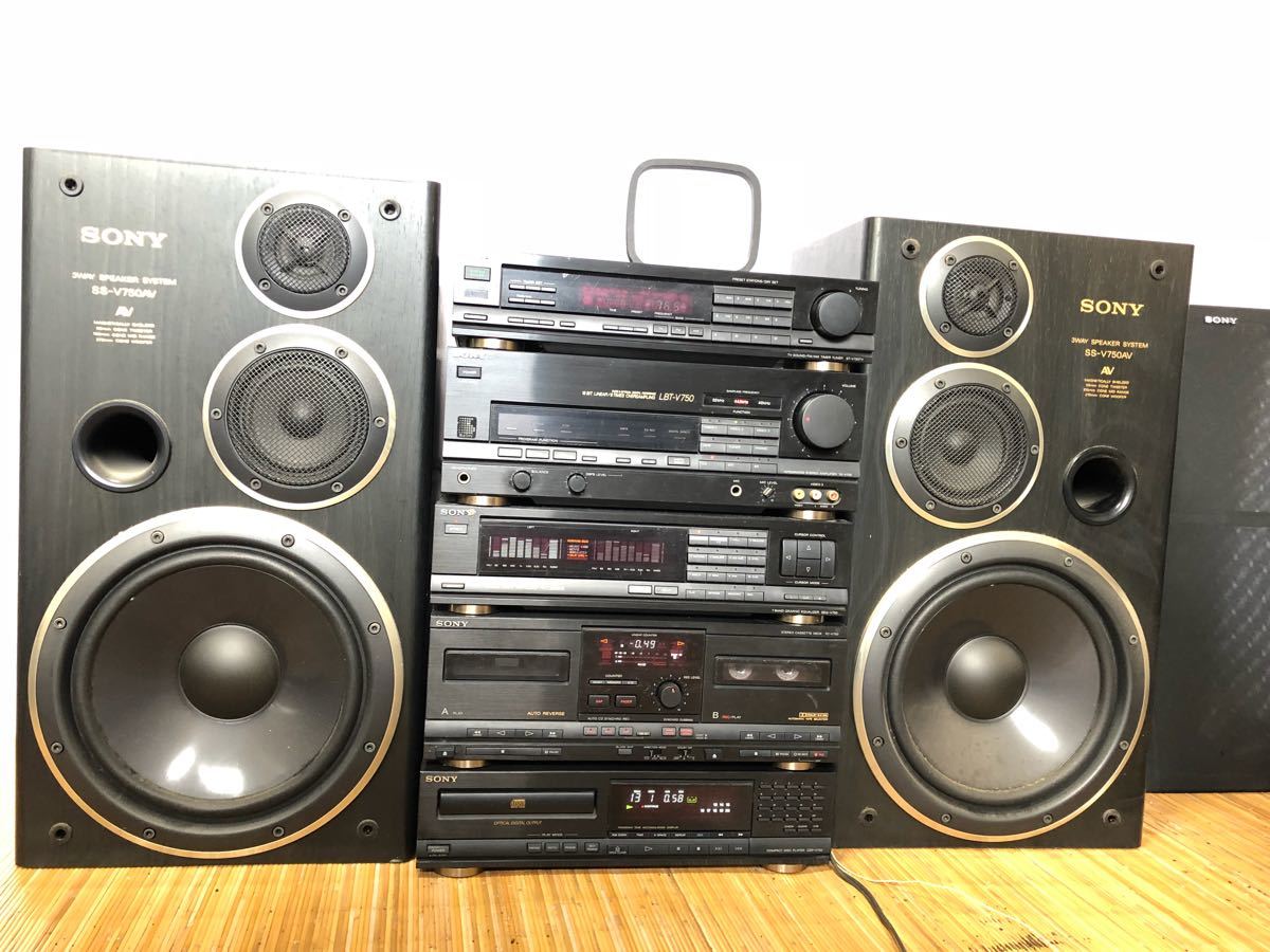 内蔵ブルーツゥース変更可能SONYリバティLBT-V750中古動作品レコード