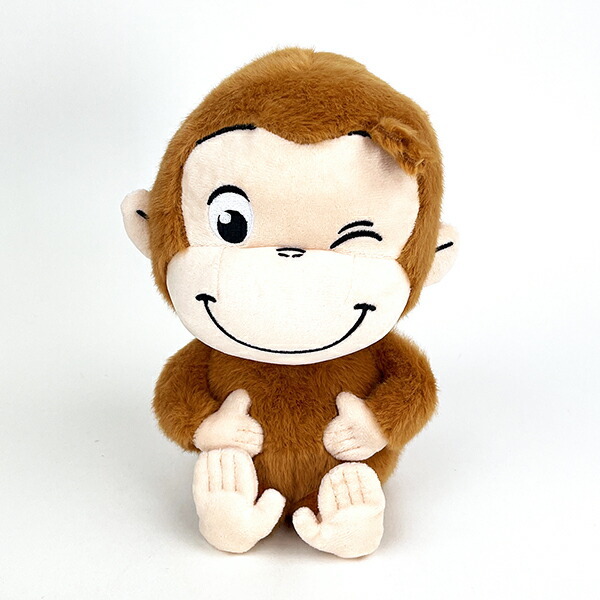 おさるのジョージ 座りぬいぐるみ(S) キッズ - 【パーフェクトワールド