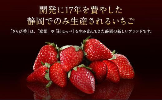 大粒きらぴ香いちご（450g×2パック）ギフトBOX入り なかじま園 大粒