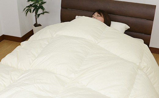 羽毛布団【SL（シングルロング）】ハンガリー産ホワイトダックダウン85