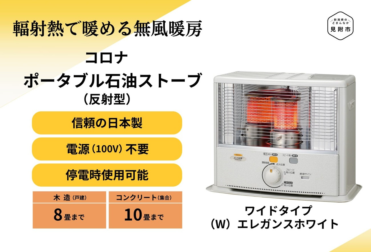 ストーブ 石油ストーブ コロナ 家電 SX-E2925WY(W) (反射型) 8〜10畳用