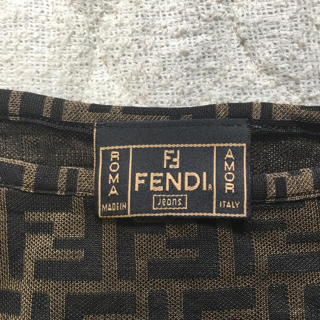 FENDI - FENDI ズッカ柄キャミソールの通販 by fufupanda's shop