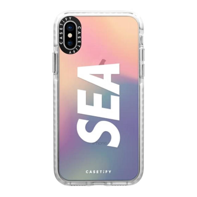 iPhone15 WIND AND SEA CASETIFY x WDS SEA Logo Case (MagSafe Impact