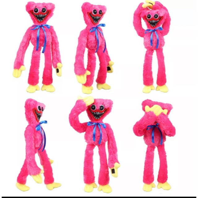 大人気】ハギーワギー Poppy Playtime ピンク色 ぬいぐるみ 人形の通販