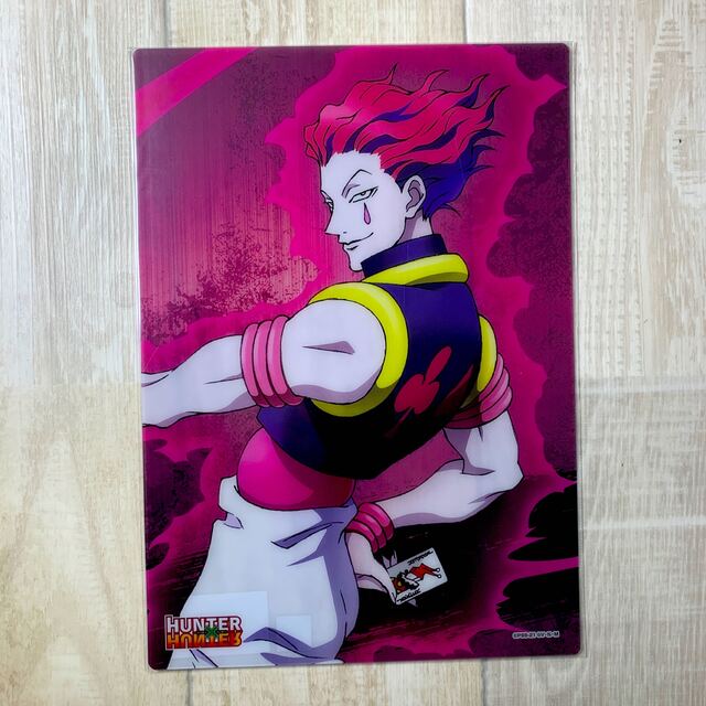HUNTER×HUNTER クリアビジュアルシート ヒソカの通販 by RaRa's shop