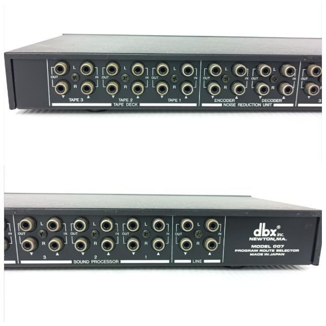 ジャンク dbx ディービーエックス MODEL 007 プログラムルート dbx