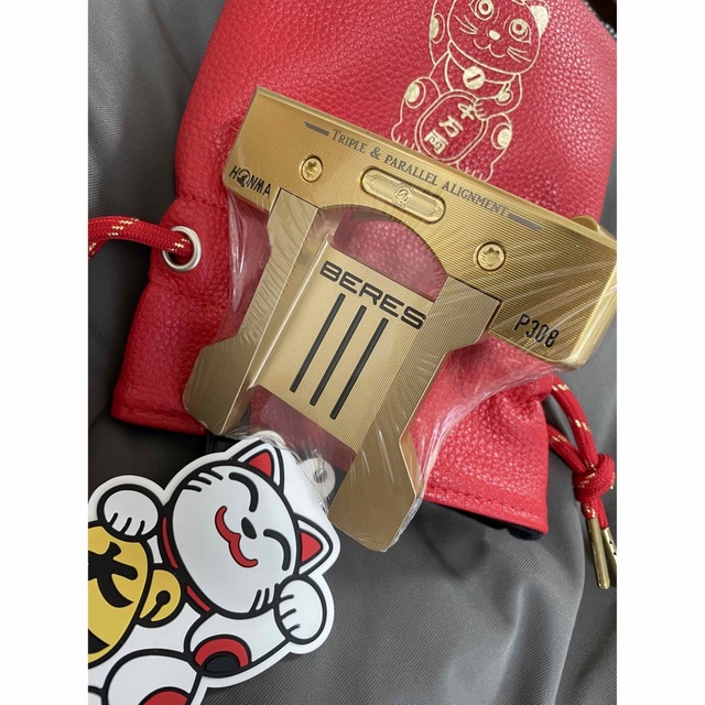 HONMA ゴルフ パター ゴールド の通販 by M's shop｜ラクマ