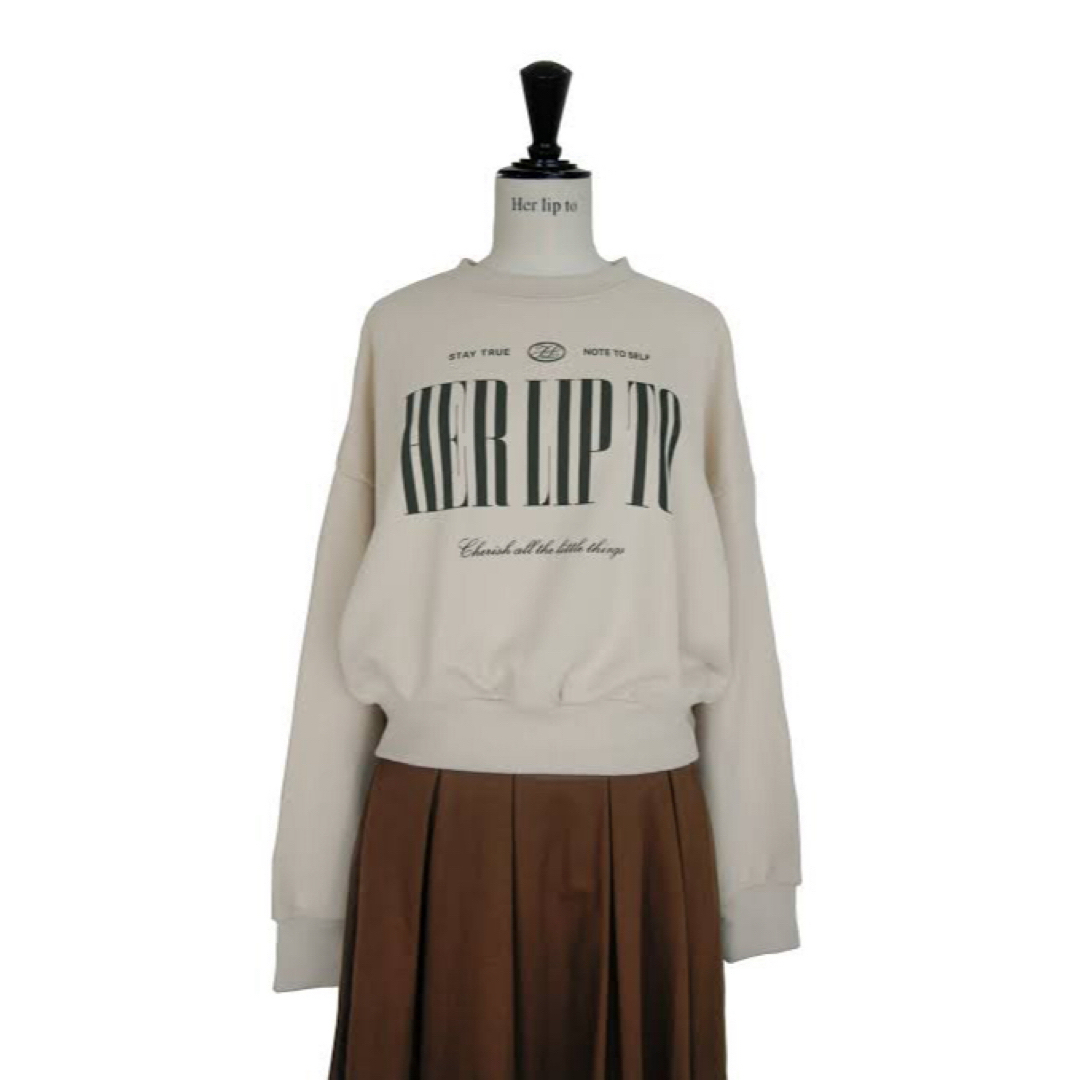 Her lip to - herlipto Cherish Oversized Sweatshirtの通販 by s