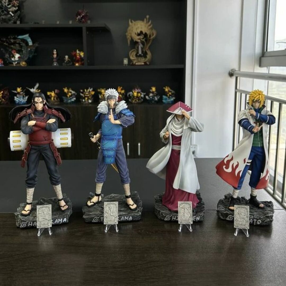 ナルト 千手柱間 千手扉間 猿飛ヒルゼン 波風ミナト フィギュア