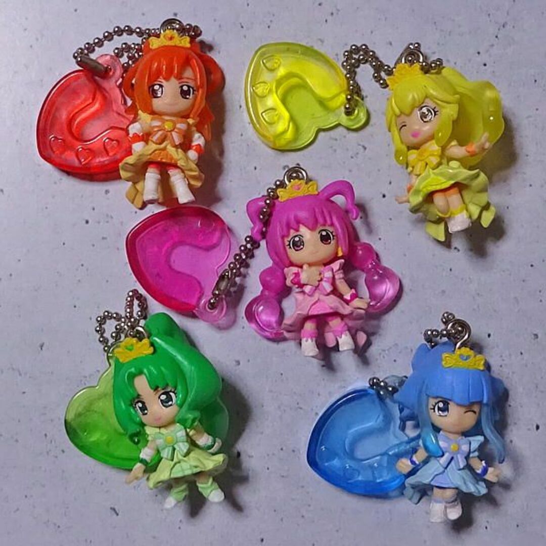 BANDAI - スマイルプリキュア！プリンセスプリキュアスイング全5種類
