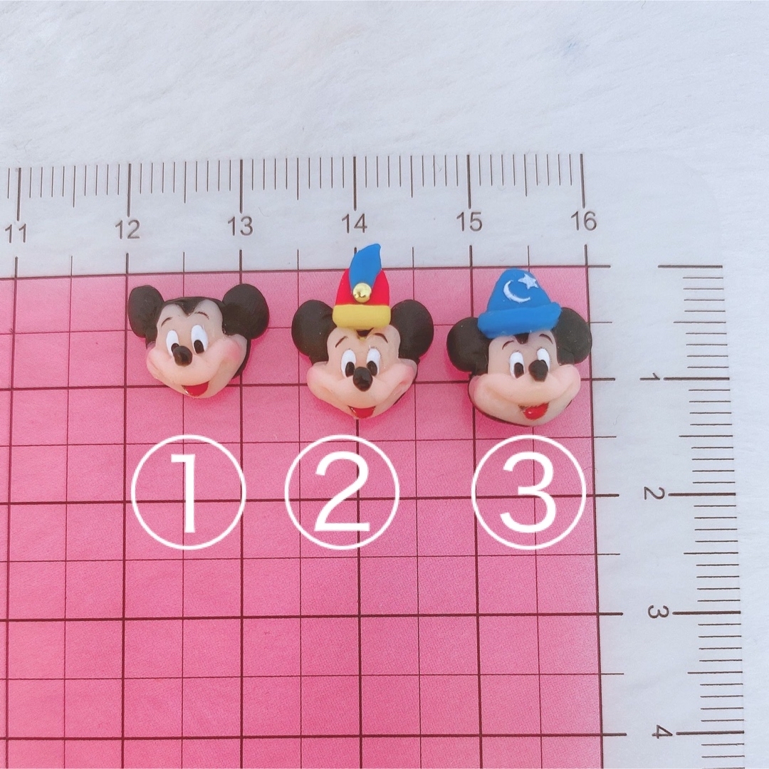 Disney - 3dミッキーネイルパーツの通販 by hitomi♡sweet♡nail