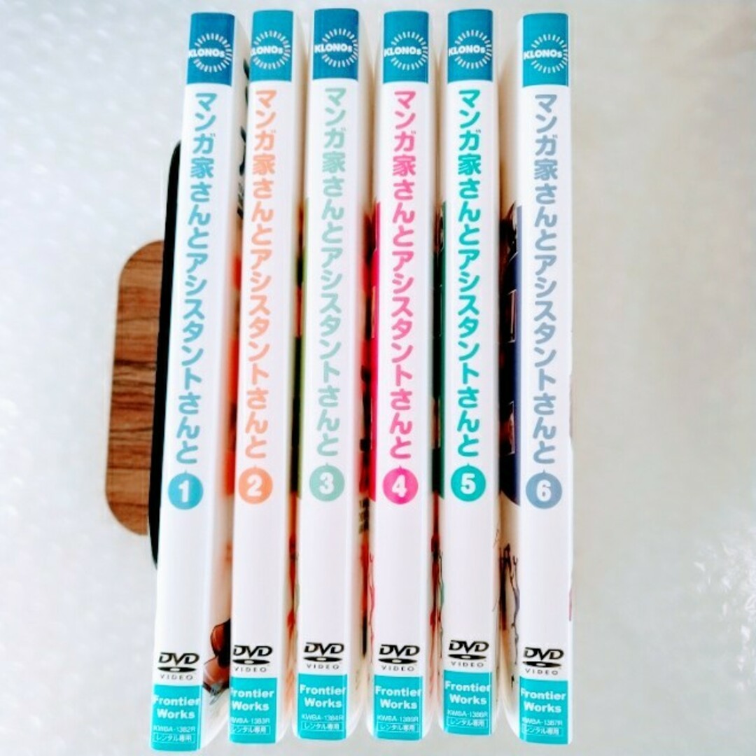 DVD「マンガ家さんとアシスタントさんと 全6巻」レンタル落ちの通販