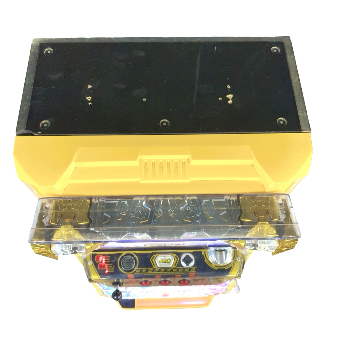 一直線に！シンフォギア実機音も光も良好！引取限定スロット パチスロ実機