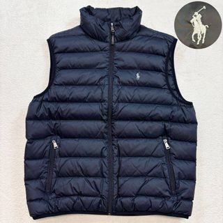 POLO RALPH LAUREN（ダウンベスト ・ ブルー・ネイビー/青色系）の