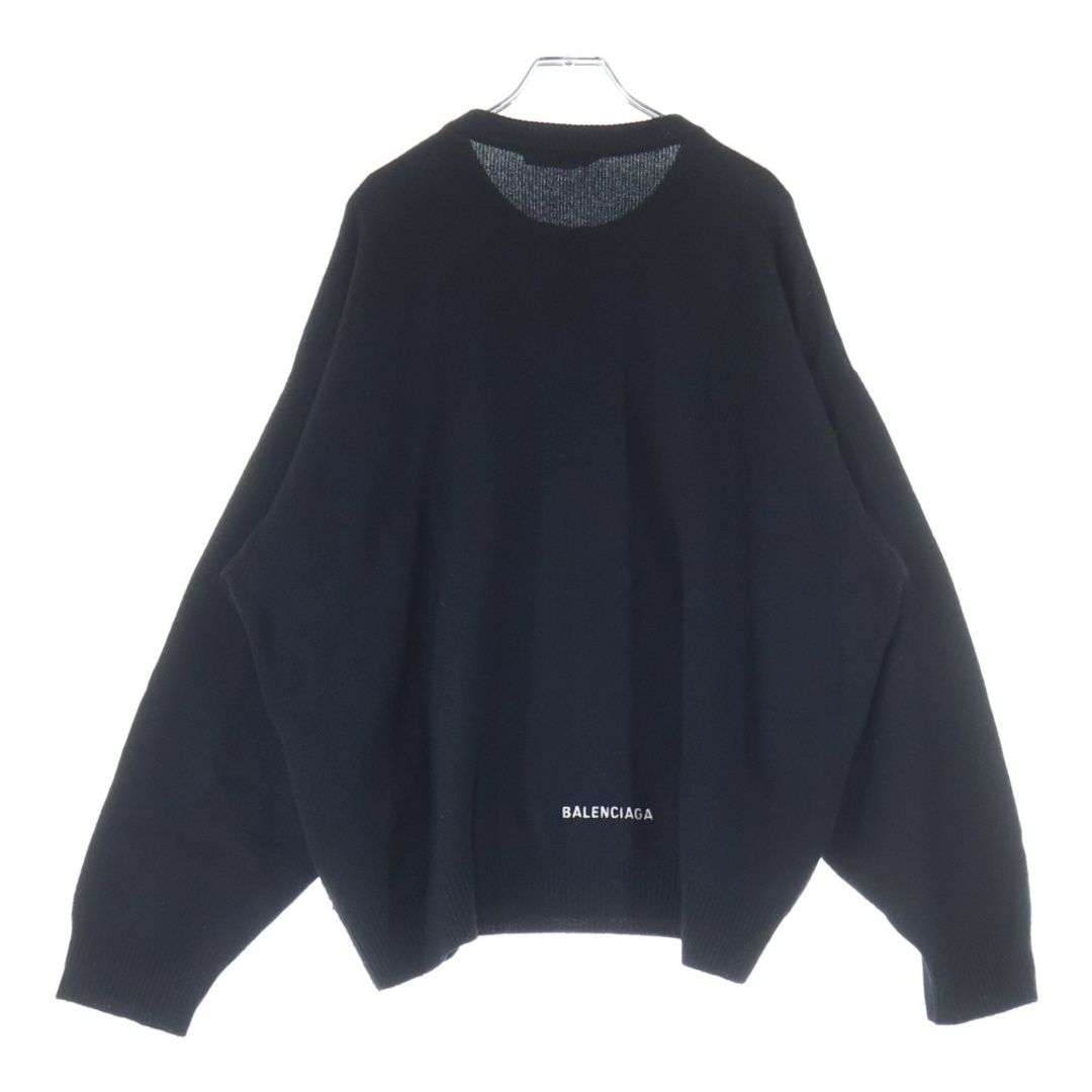 BALENCIAGA - BALENCIAGA バレンシアガ バックロゴ刺繍 クルーネック