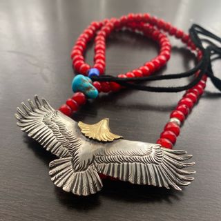 goro's - goro's ゴローズ 銀縄ターコイズスプーン 【エメラルド