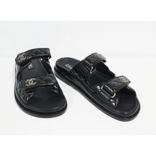 Christian Louboutin - 美品☆クリスチャンルブタン・レザー デニム地