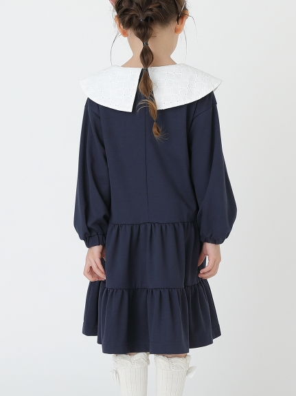 フォーマル対応]衿付きワンピース（カットワンピース）｜hakka kids