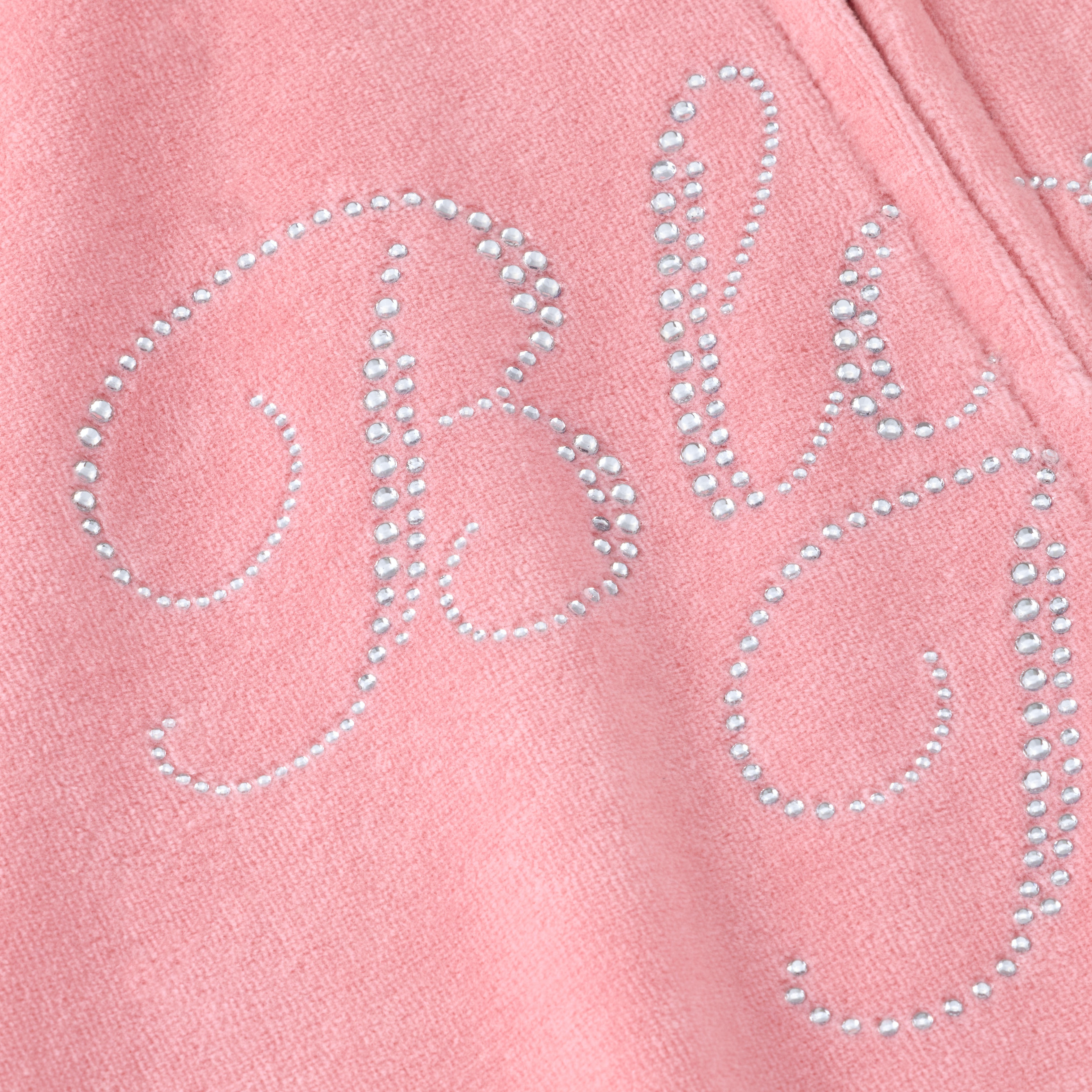 LIVE会場限定】ベロアジップアップフーディー -RHINESTONE-（PINK）