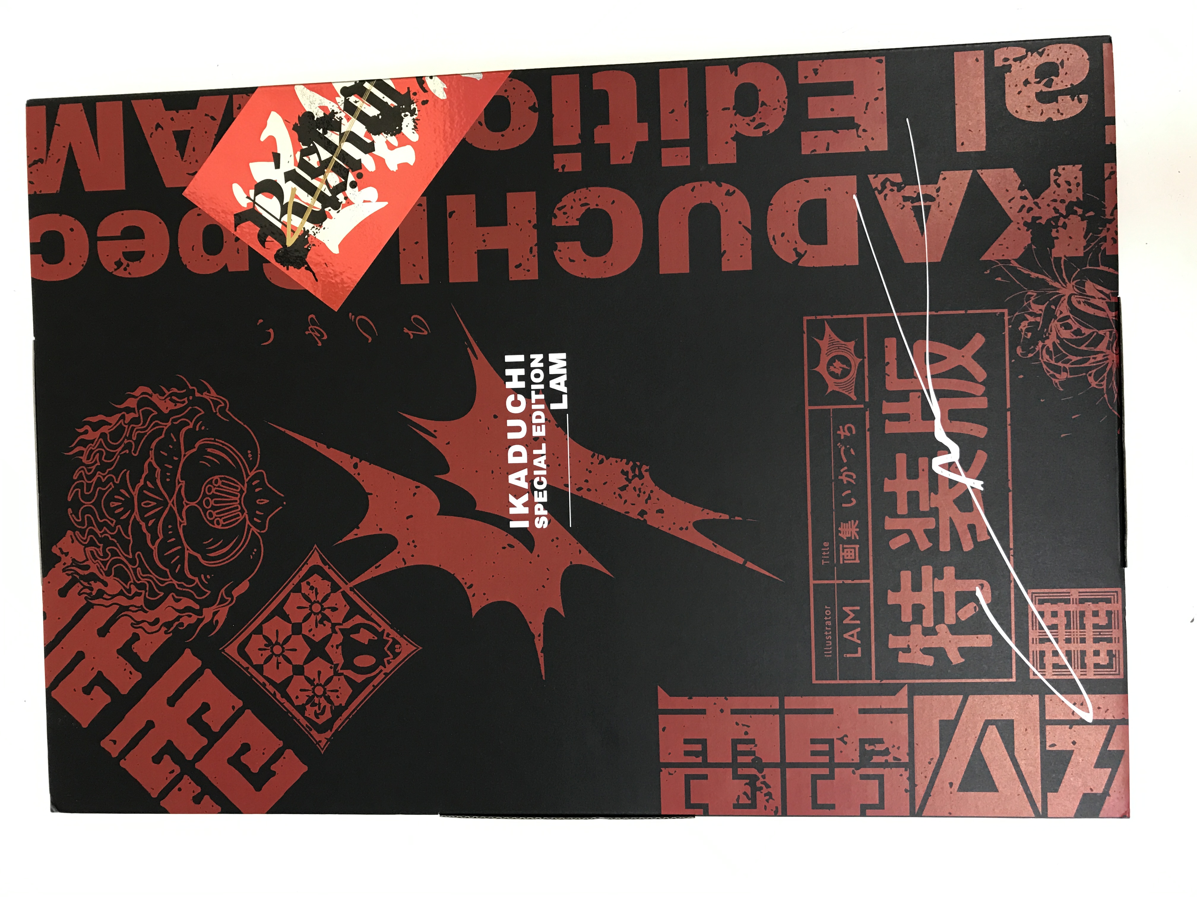 LAM画集 いかづち 特装版 [LAM] ﾗﾑｶﾞｼｭｳｲｶﾂﾞﾁﾄｸｿｳﾊﾞﾝ 書籍 ムック