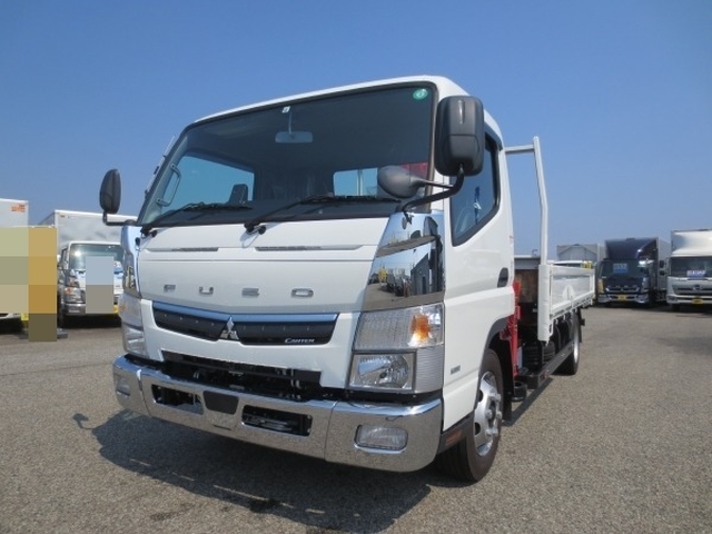 三菱ふそう キャンター 小型 平ボディ（クレーン付） 2PG-FEB80 (10966