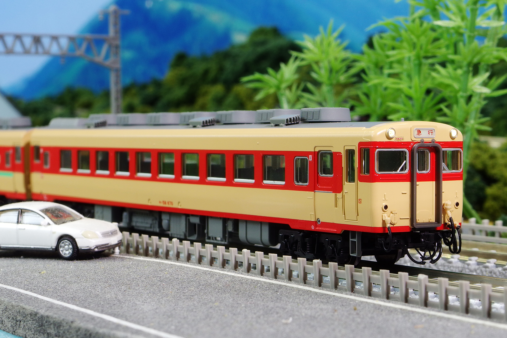 KATO 10-1464 キハ58系 4両セット 入線: Nゲージ立川駅レイアウト作成記