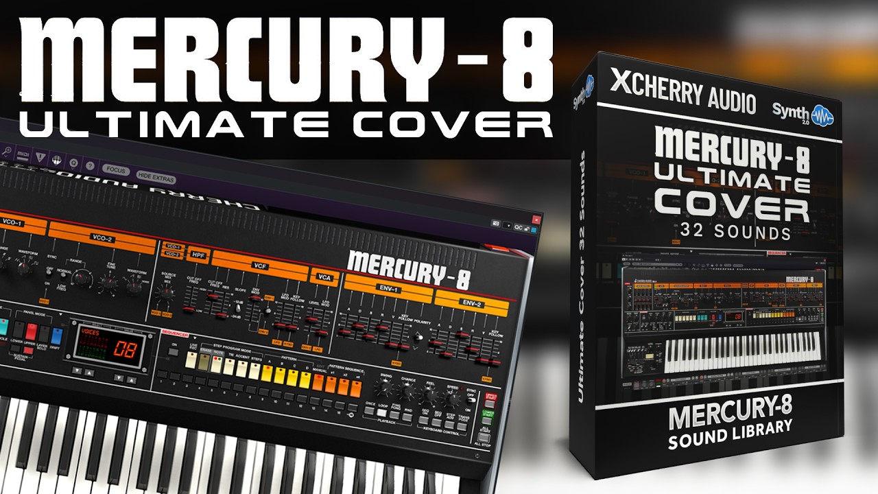 Ultimate Cover 32 Presets for Mercury-8 Synth – Synthcloud