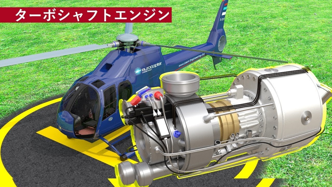 何トンもの重さがある機体を空に飛ばす「ヘリコプターのエンジン」は