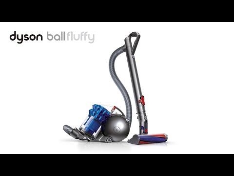 サイクロン式掃除機 DysonBallFluffy ブルー/レッド CY24FF
